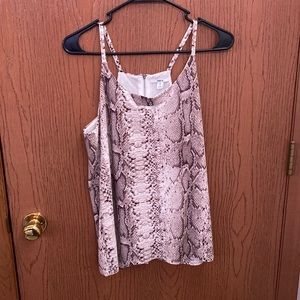 Snakeskin Tank Top